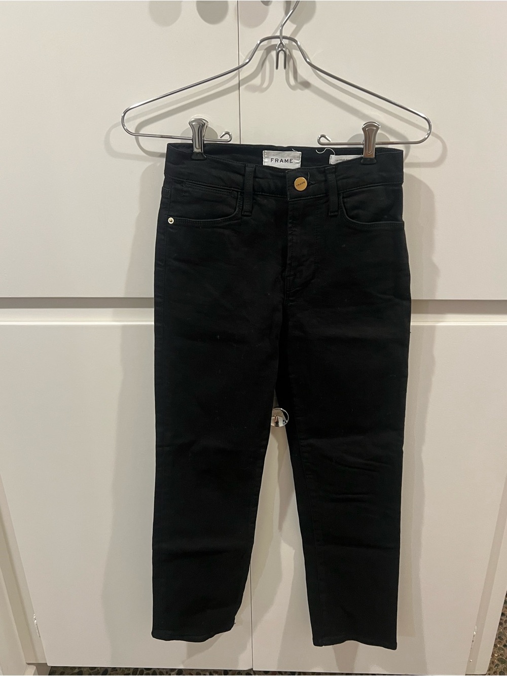 Frame Denim Black Girls Slim Jeans